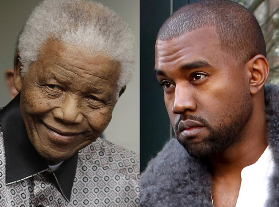 Kanye West, Nelson Mandela Kanye West, Nelson Mandela